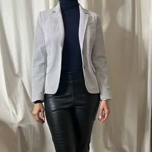 PINSTIPRE BANANA REPUBLIC BLAZER